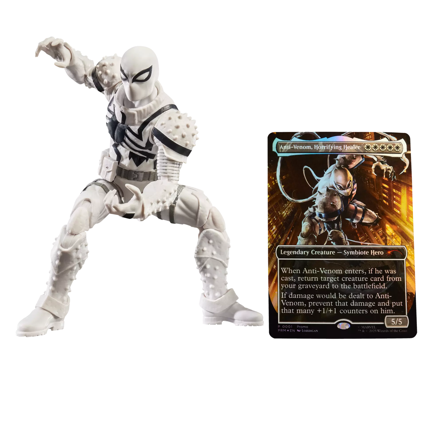 PRE ORDER – MARVEL LEGENDS SERIES MAGIC: THE GATHERING - SPIDER-MAN - AGENT ANTI-VENOM (4PCS/SET)
