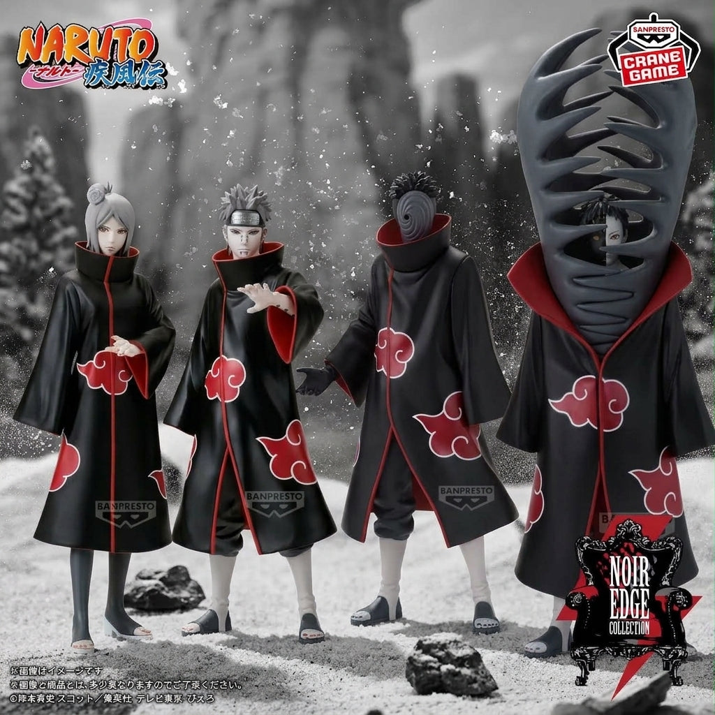 PRE ORDER – NARUTO SHIPPUDEN NOIR EDGE COLLECTION - MADARA UCHIHA (TOBI) & ZETSU - (B: ZETSU)