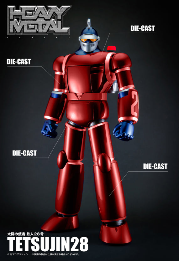 PRE ORDER – HEAVY METAL SHIN TETSUJIN 28 (REISSUE)