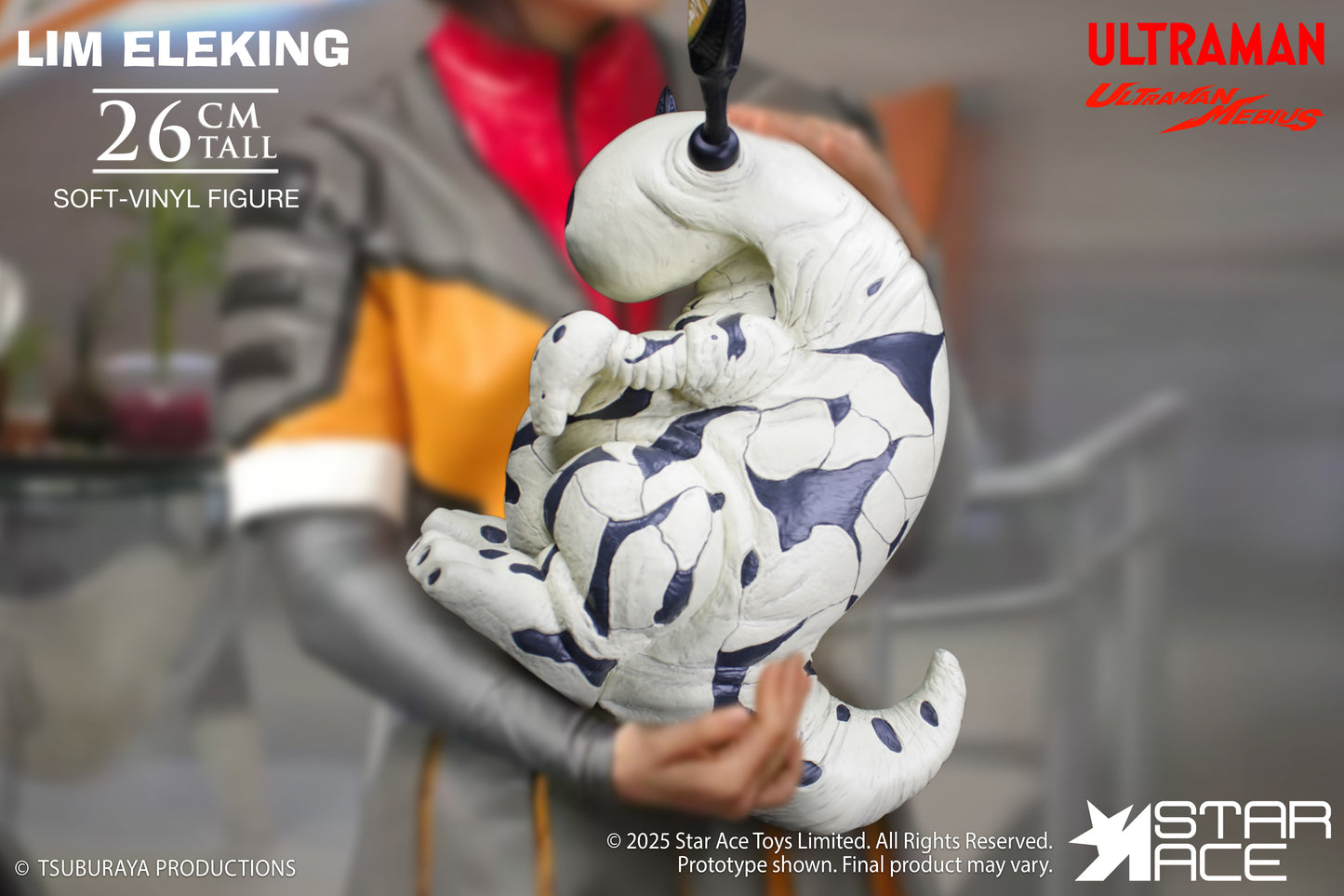PRE ORDER – LIM ELEKING - ULTRA-KAIJU SOFT-VINYL SERIES - ULTRAMAN
