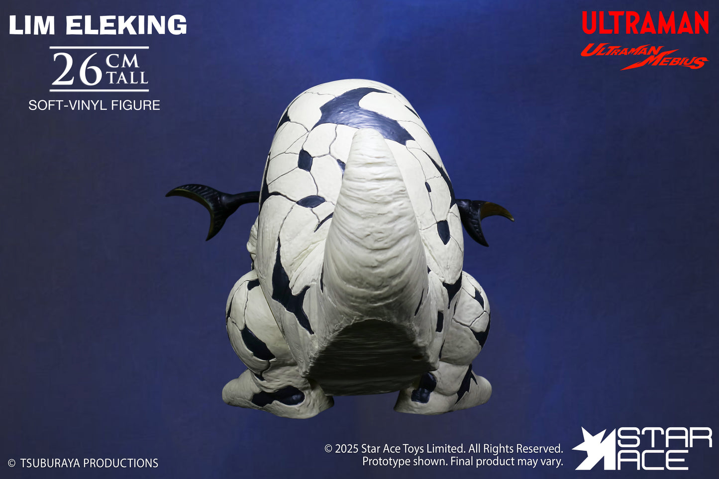 PRE ORDER – LIM ELEKING - ULTRA-KAIJU SOFT-VINYL SERIES - ULTRAMAN