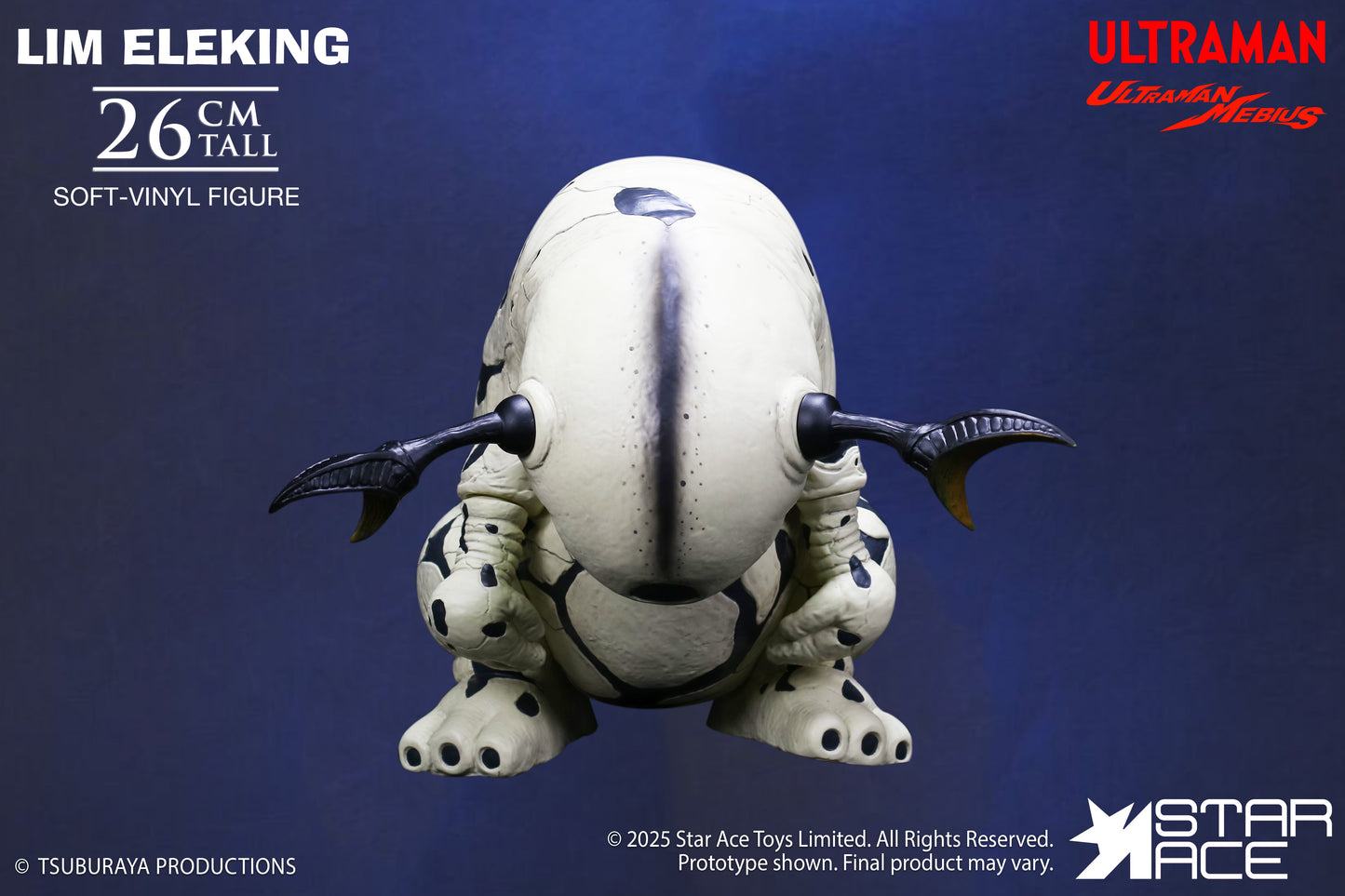 PRE ORDER – LIM ELEKING - ULTRA-KAIJU SOFT-VINYL SERIES - ULTRAMAN