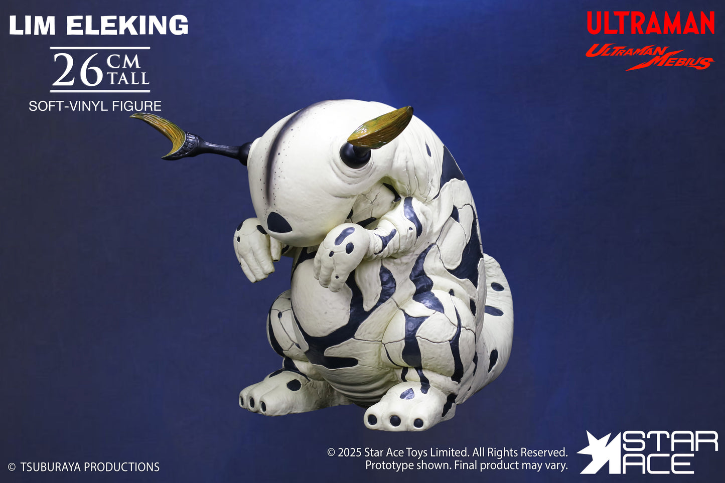 PRE ORDER – LIM ELEKING - ULTRA-KAIJU SOFT-VINYL SERIES - ULTRAMAN