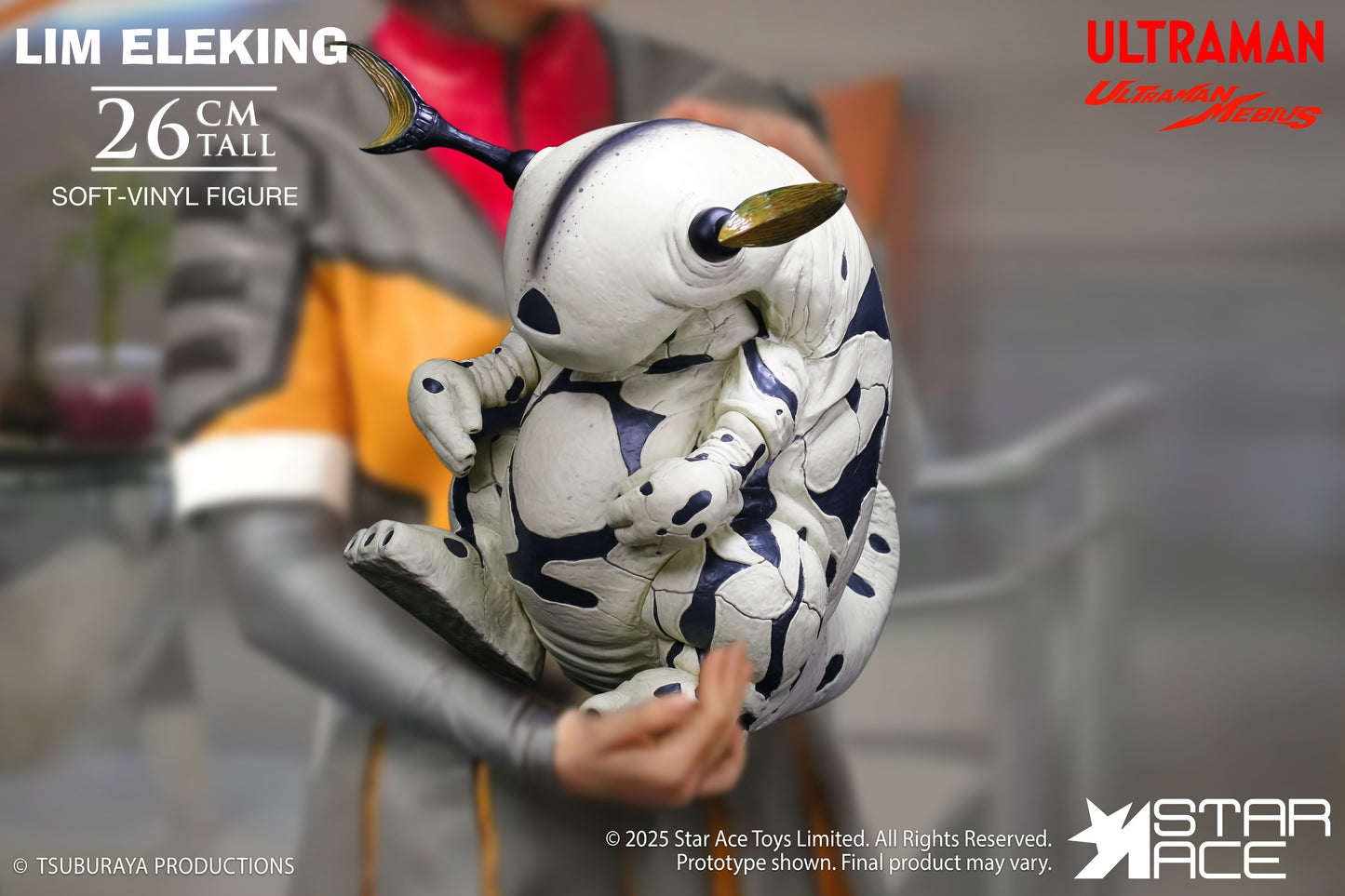 PRE ORDER – LIM ELEKING - ULTRA-KAIJU SOFT-VINYL SERIES - ULTRAMAN