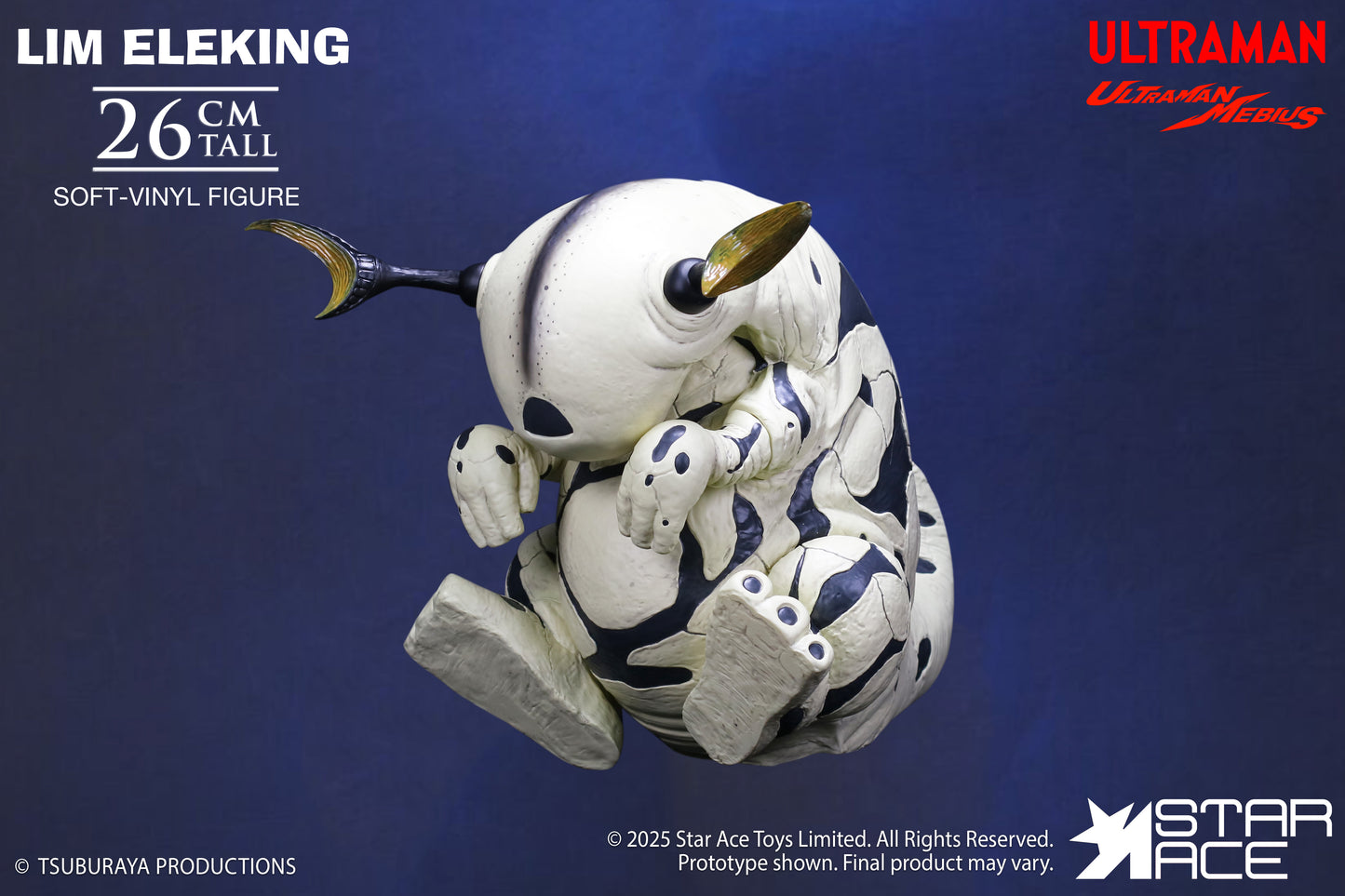 PRE ORDER – LIM ELEKING - ULTRA-KAIJU SOFT-VINYL SERIES - ULTRAMAN