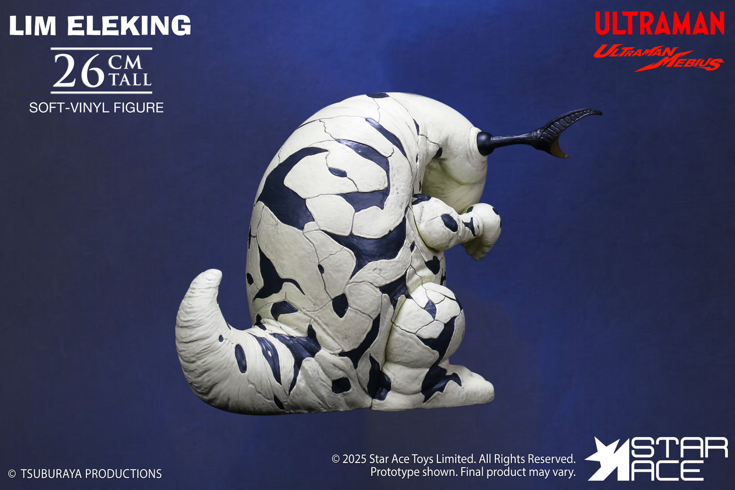 PRE ORDER – LIM ELEKING - ULTRA-KAIJU SOFT-VINYL SERIES - ULTRAMAN