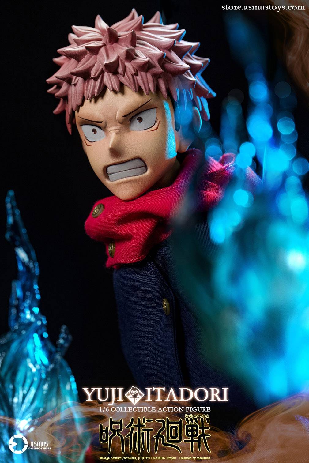 PRE ORDER – 1/6 JUJUTSU KAISEN YUJI ITADORI ACTION FIGURE REISSUE RERUN JJKS02A