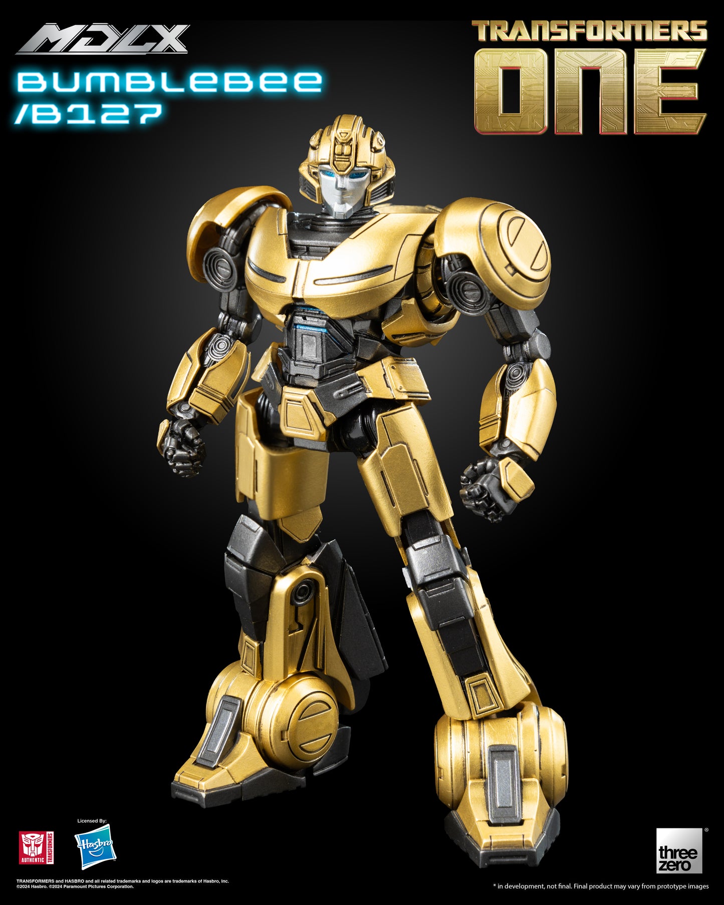 PRE ORDER – THREEZERO 3Z0840 TRANSFORMERS ONE - MDLX BUMBLEBEE B127