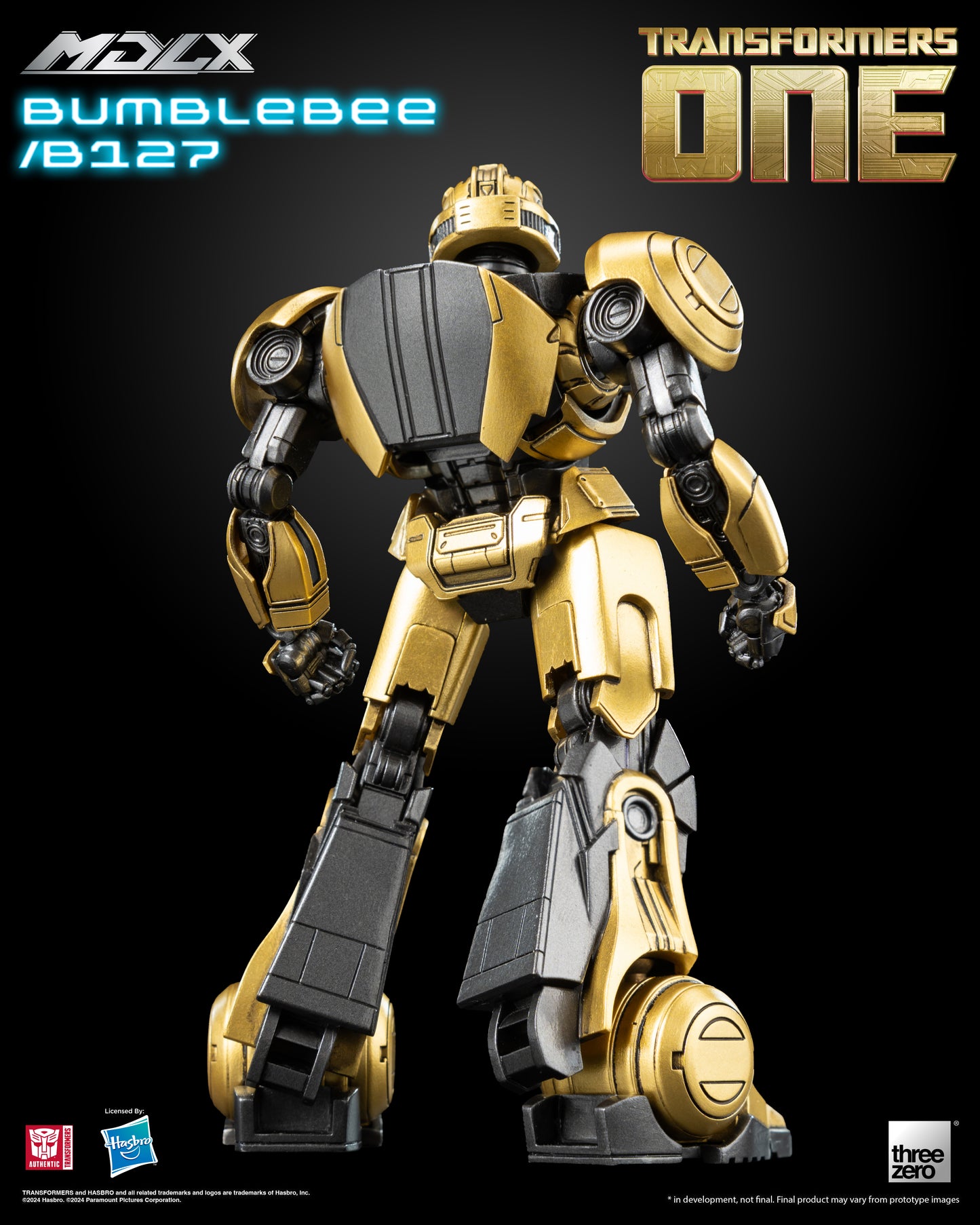 PRE ORDER – THREEZERO 3Z0840 TRANSFORMERS ONE - MDLX BUMBLEBEE B127