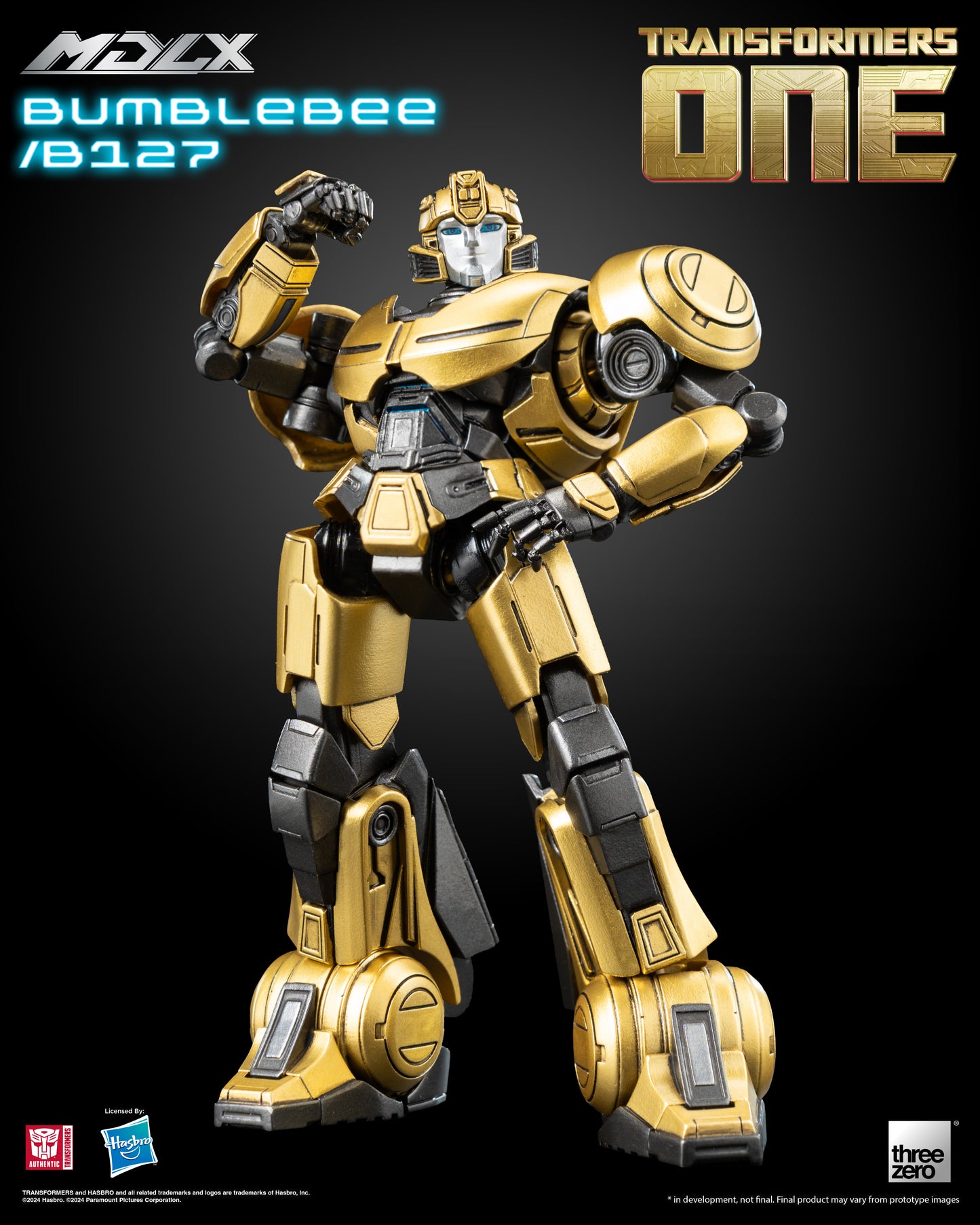 PRE ORDER – THREEZERO 3Z0840 TRANSFORMERS ONE - MDLX BUMBLEBEE B127
