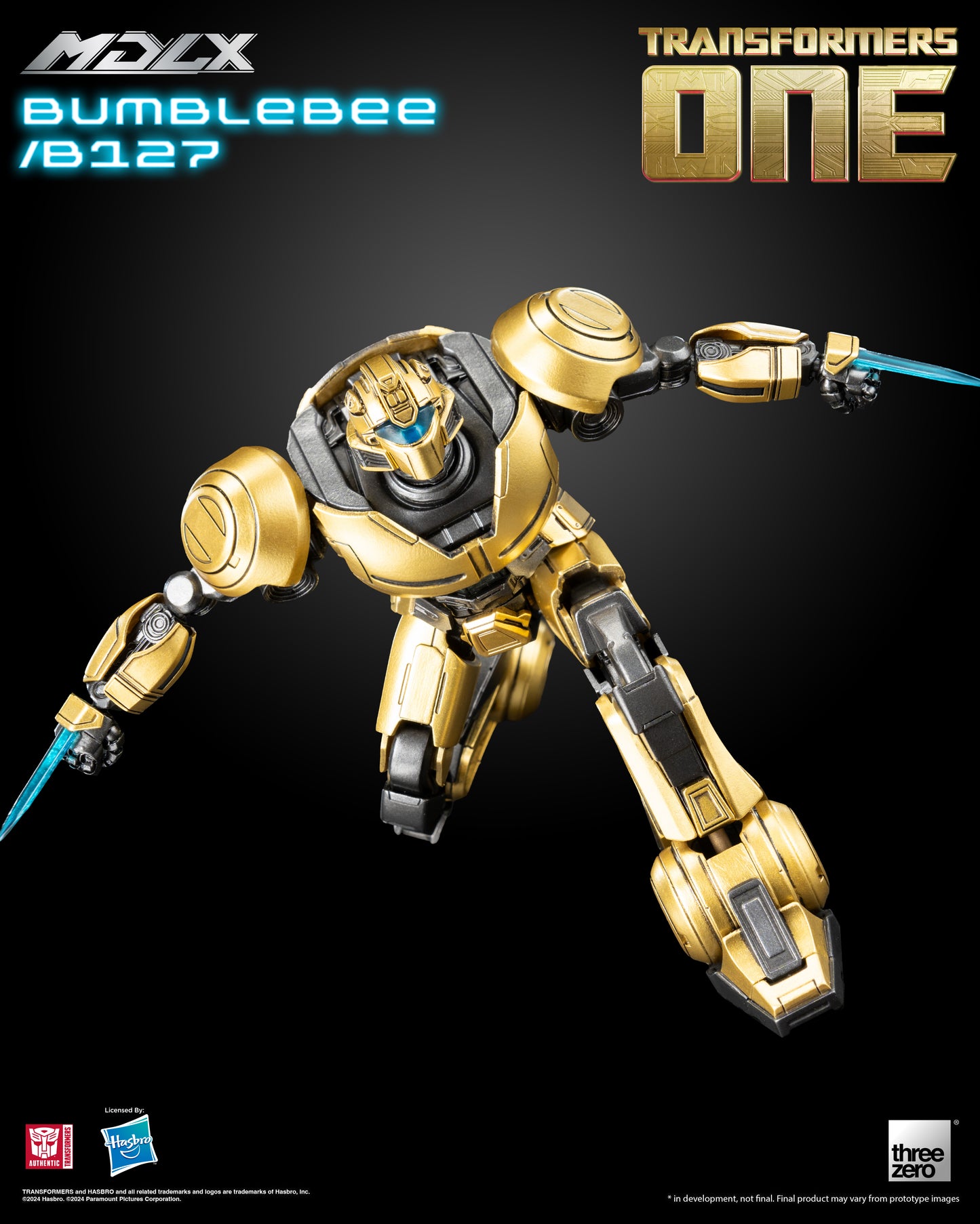 PRE ORDER – THREEZERO 3Z0840 TRANSFORMERS ONE - MDLX BUMBLEBEE B127