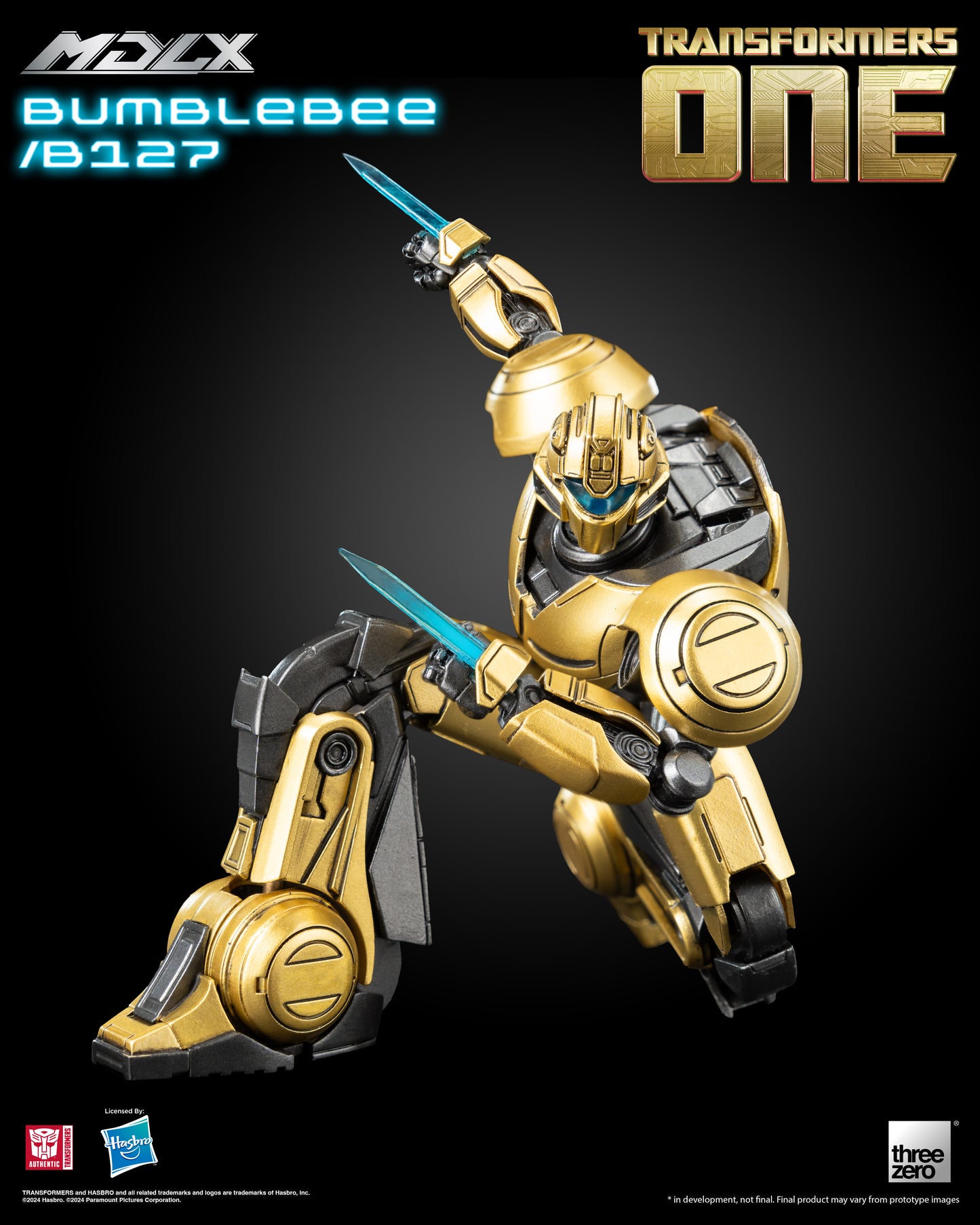 PRE ORDER – THREEZERO 3Z0840 TRANSFORMERS ONE - MDLX BUMBLEBEE B127