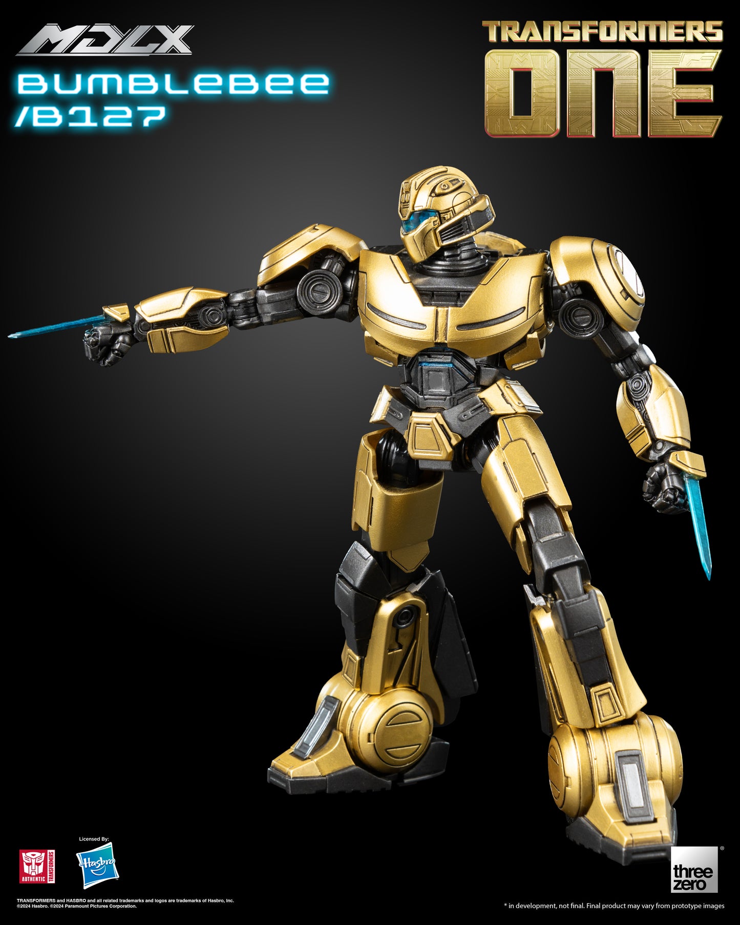 PRE ORDER – THREEZERO 3Z0840 TRANSFORMERS ONE - MDLX BUMBLEBEE B127