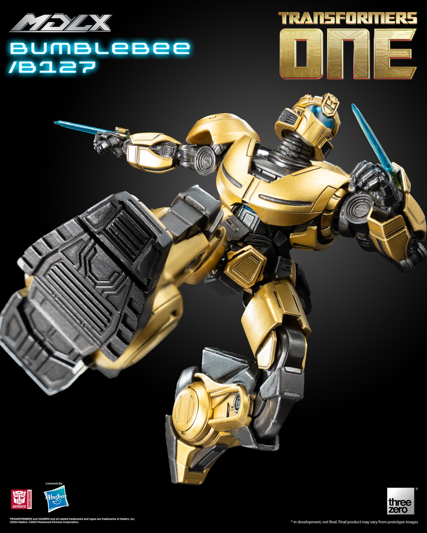 PRE ORDER – THREEZERO 3Z0840 TRANSFORMERS ONE - MDLX BUMBLEBEE B127