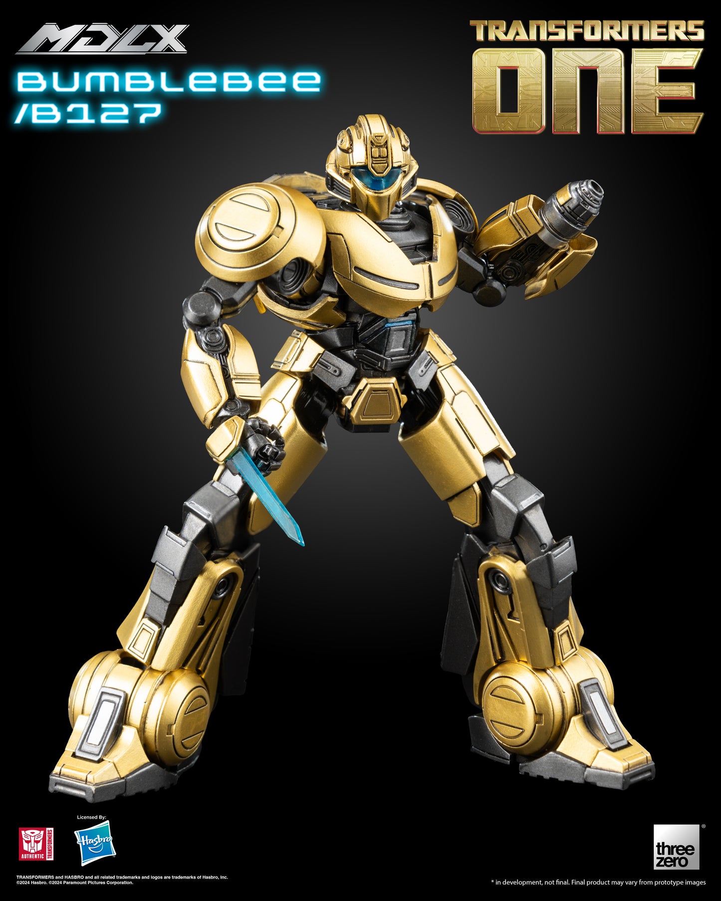 PRE ORDER – THREEZERO 3Z0840 TRANSFORMERS ONE - MDLX BUMBLEBEE B127