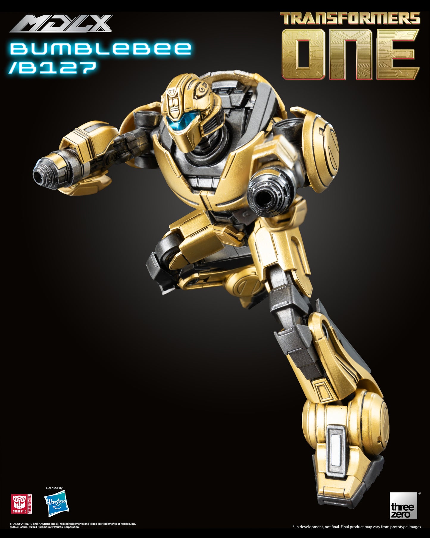 PRE ORDER – THREEZERO 3Z0840 TRANSFORMERS ONE - MDLX BUMBLEBEE B127