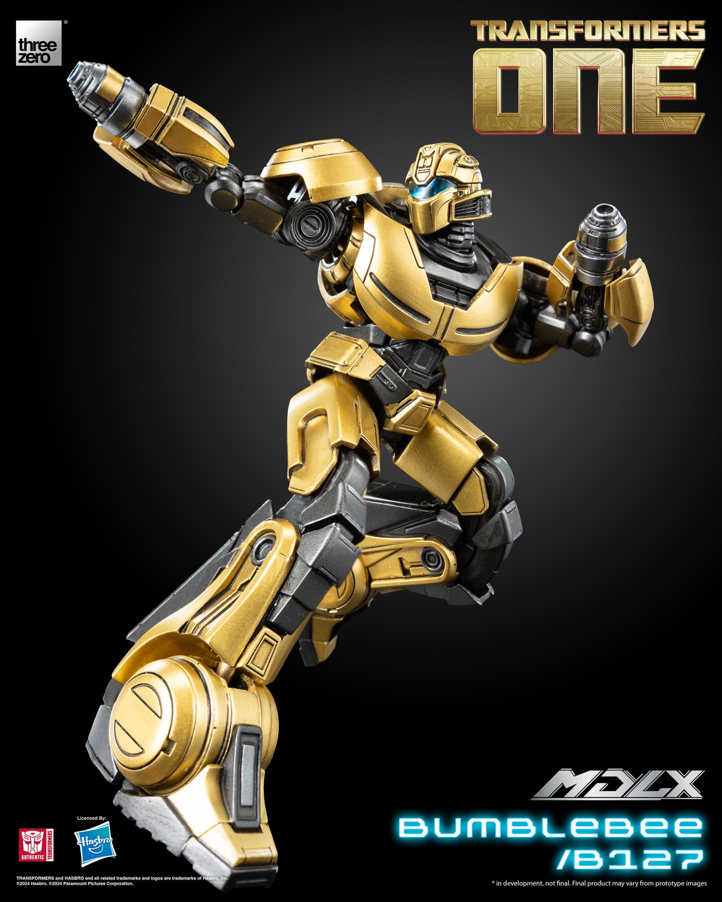 PRE ORDER – THREEZERO 3Z0840 TRANSFORMERS ONE - MDLX BUMBLEBEE B127