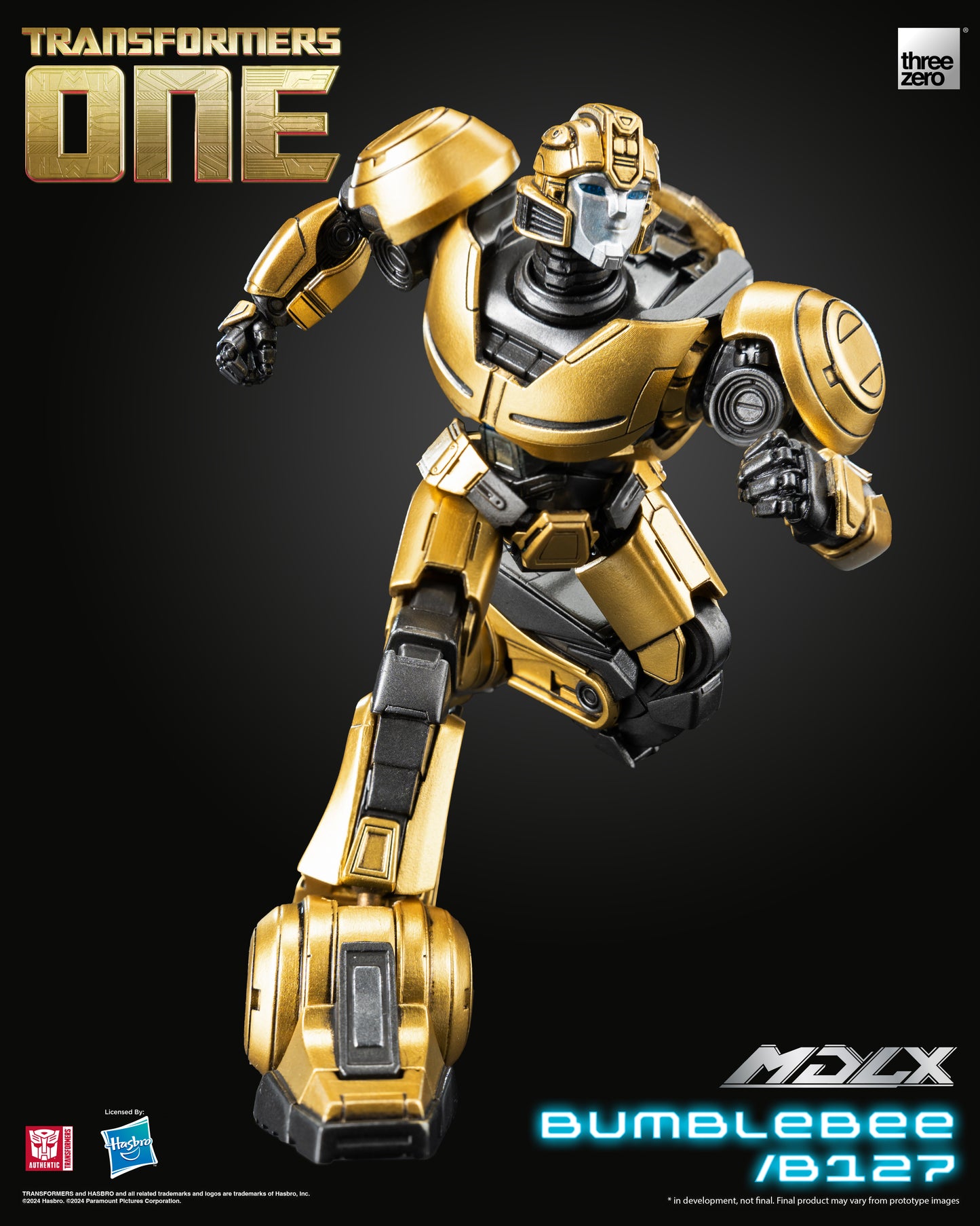 PRE ORDER – THREEZERO 3Z0840 TRANSFORMERS ONE - MDLX BUMBLEBEE B127