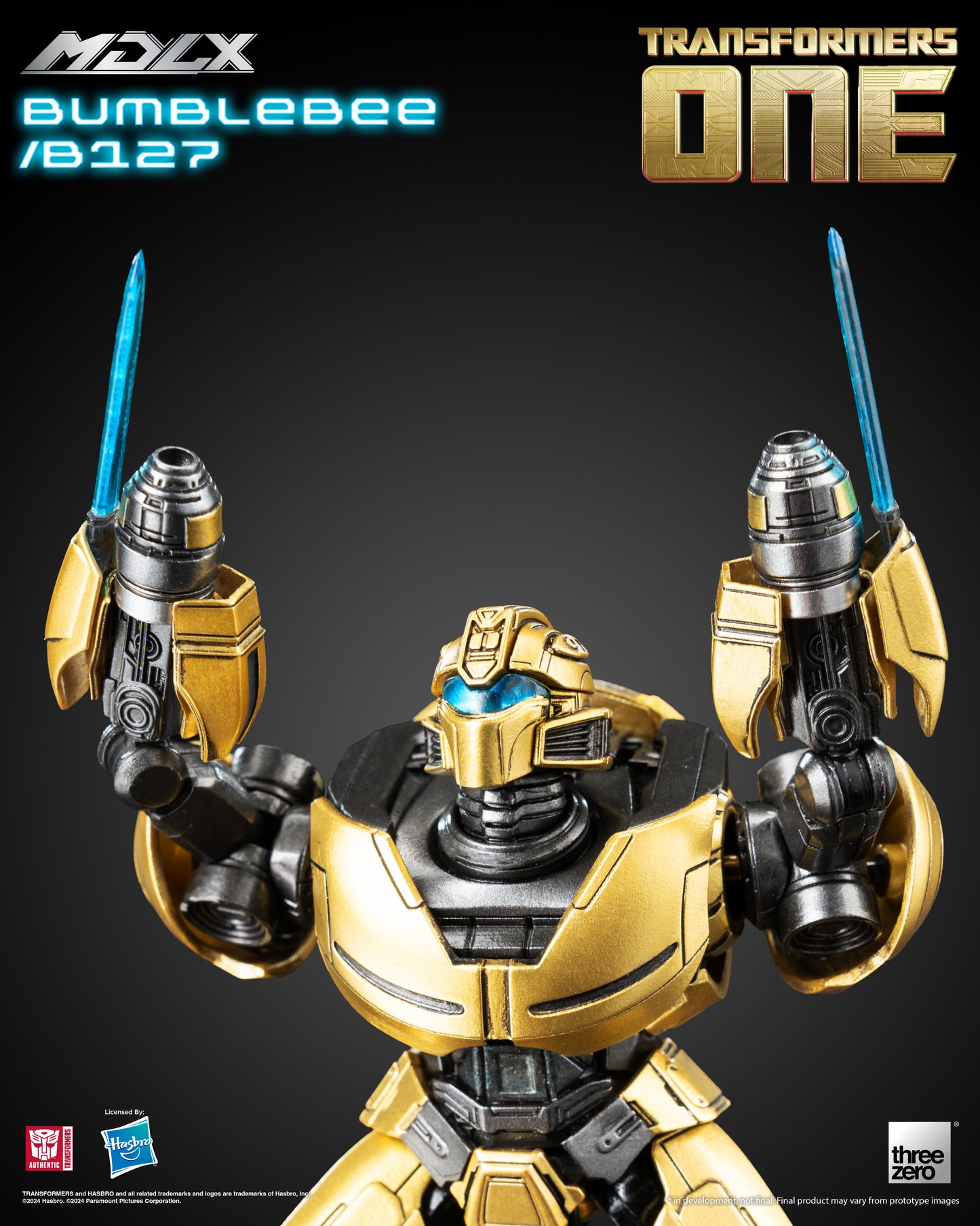 PRE ORDER – THREEZERO 3Z0840 TRANSFORMERS ONE - MDLX BUMBLEBEE B127