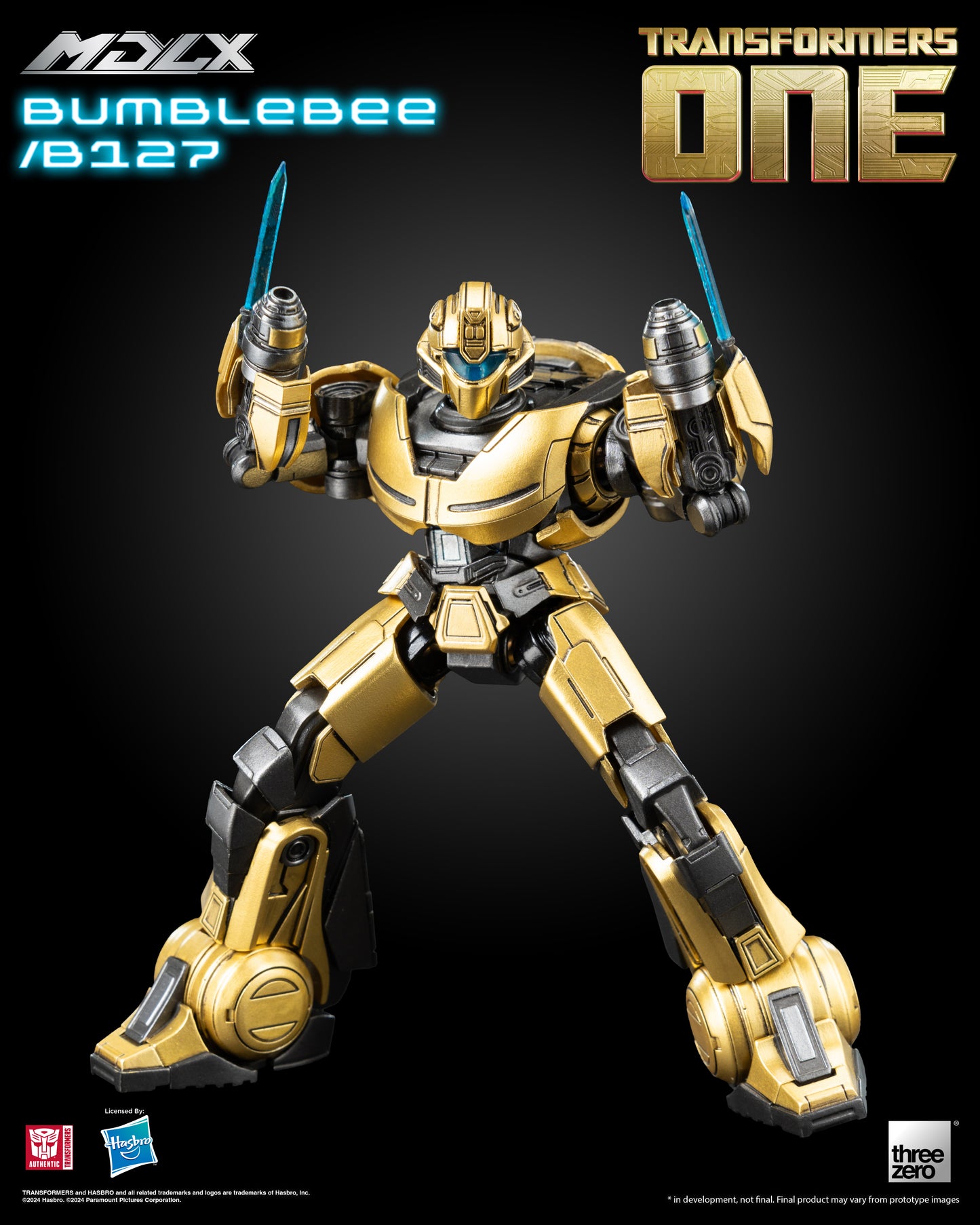PRE ORDER – THREEZERO 3Z0840 TRANSFORMERS ONE - MDLX BUMBLEBEE B127