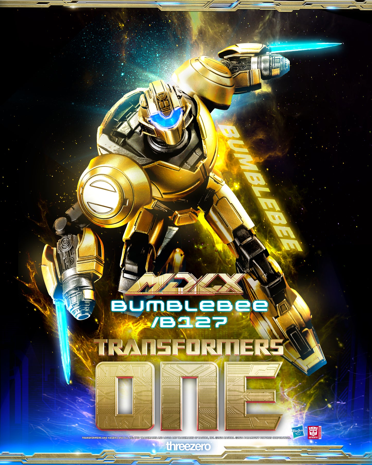 PRE ORDER – THREEZERO 3Z0840 TRANSFORMERS ONE - MDLX BUMBLEBEE B127