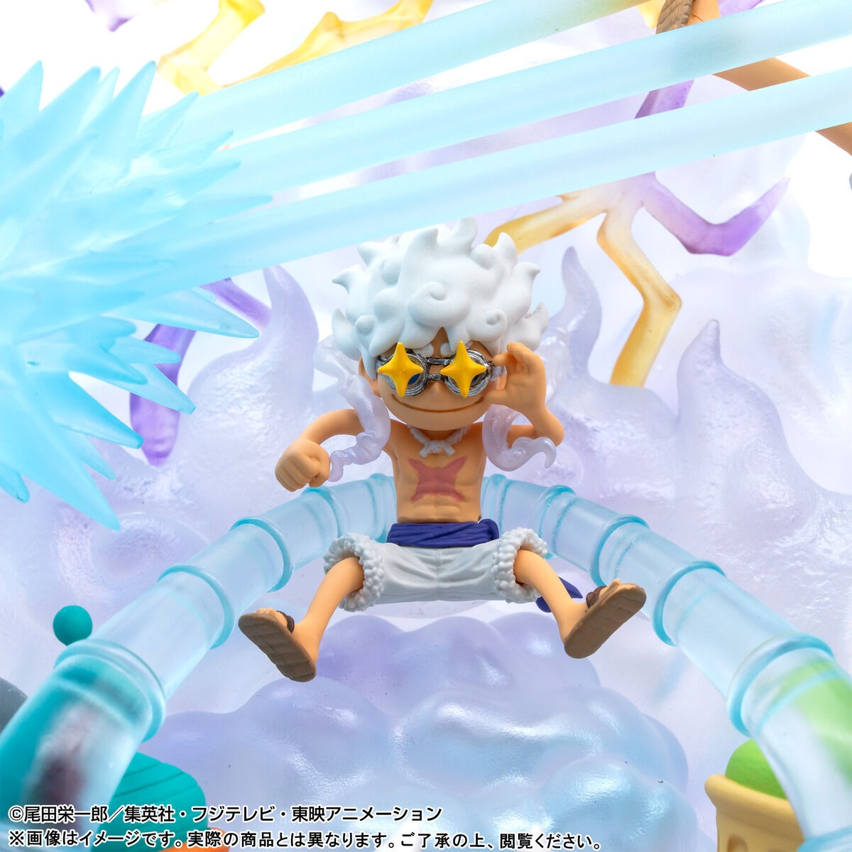PRE ORDER – S.H.FIGUARTS ONE PIECE - WORLD COLLECTABLE FIGURE PREMIUM - MONKEY D.LUFFY GEAR 5 SPECIAL + S.H.FIGUARTS MONKEY D. LUFFY - GEAR 5 SET