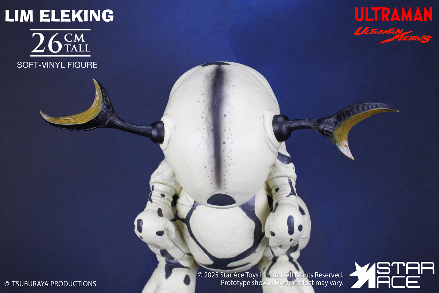 PRE ORDER – LIM ELEKING - ULTRA-KAIJU SOFT-VINYL SERIES - ULTRAMAN