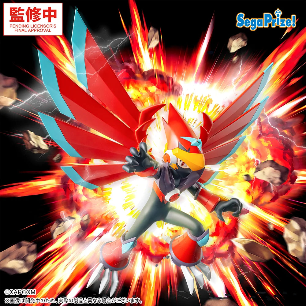 PRE ORDER – LUMINASTA MEGA MAN BATTLE NETWORK - MEGA MAN - FALZAR BEAST
