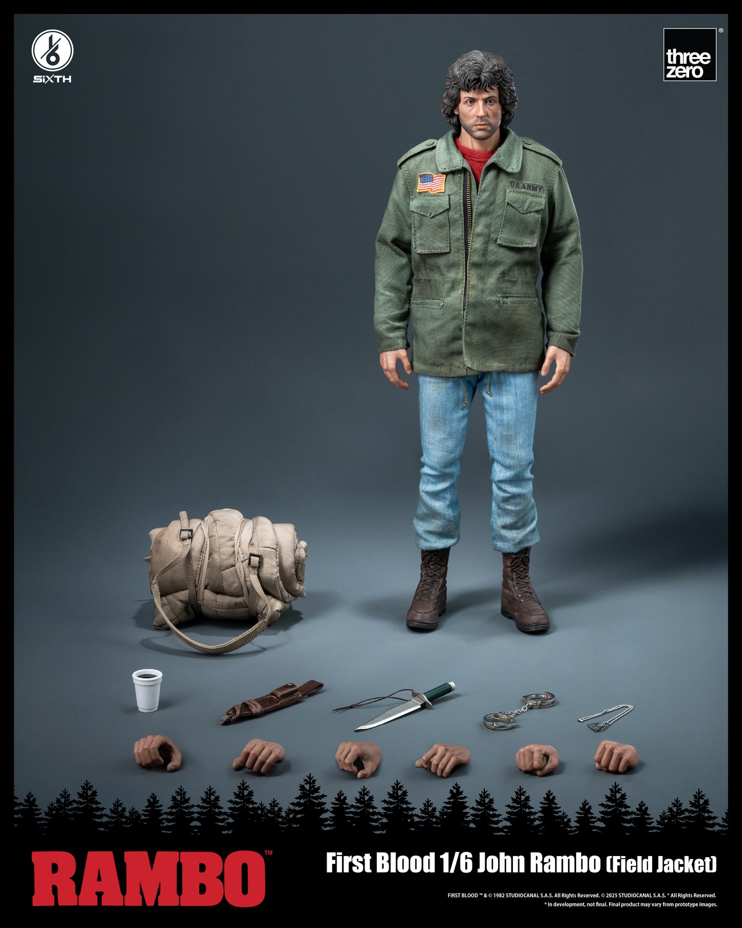 PRE ORDER – 1/6 RAMBO: FIRST BLOOD - JOHN RAMBO (FIELD JACKET)