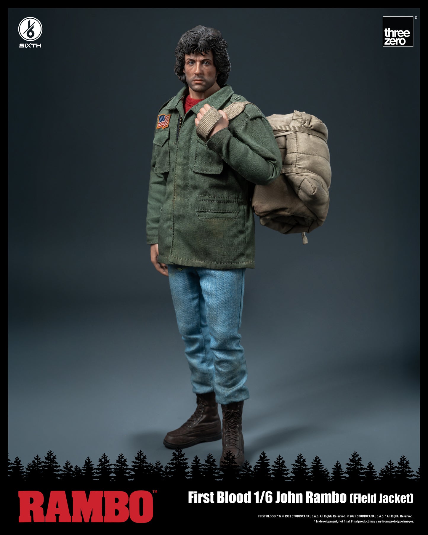 PRE ORDER – 1/6 RAMBO: FIRST BLOOD - JOHN RAMBO (FIELD JACKET)
