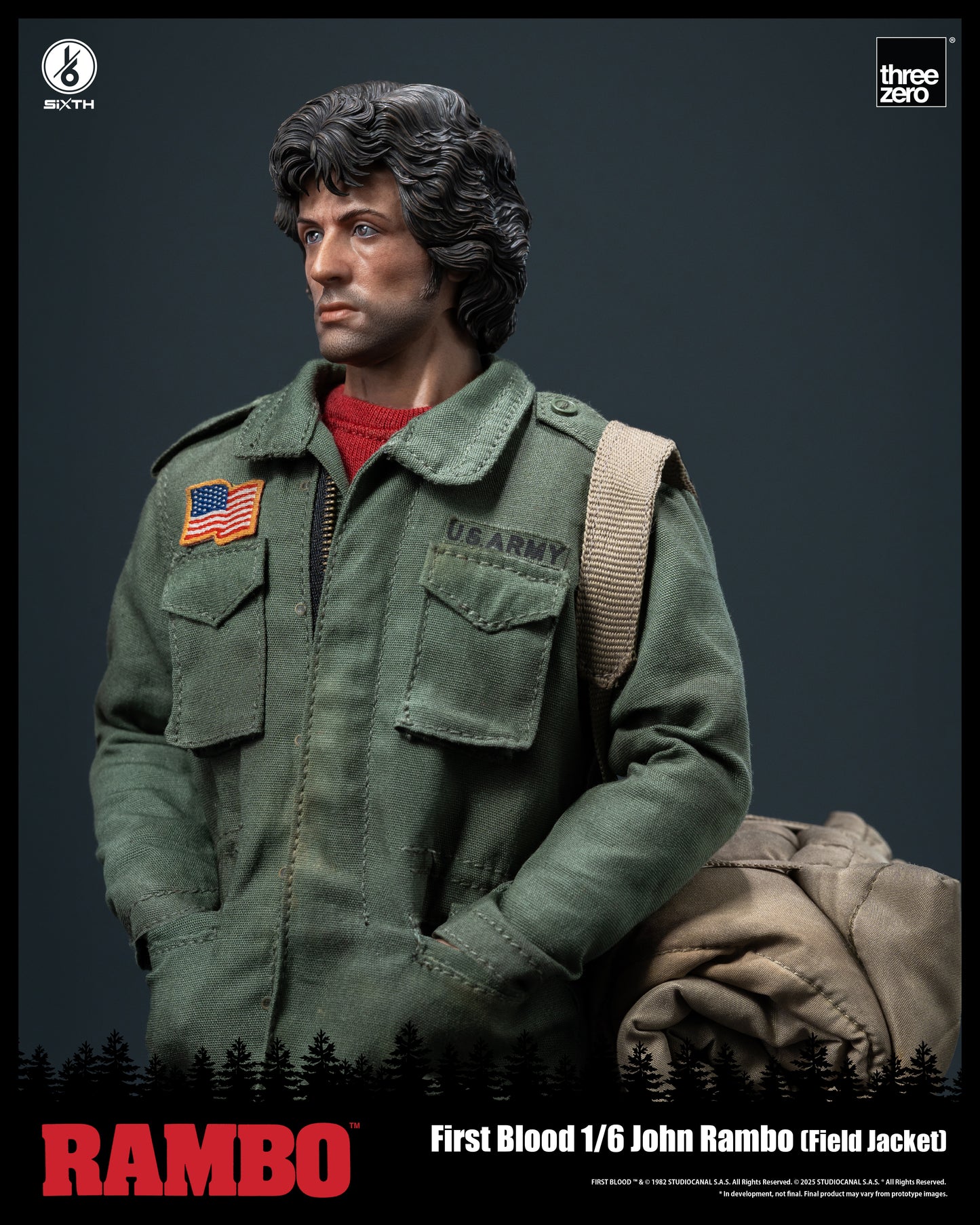 PRE ORDER – 1/6 RAMBO: FIRST BLOOD - JOHN RAMBO (FIELD JACKET)