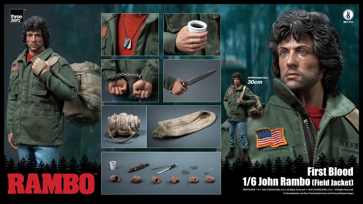 PRE ORDER – 1/6 RAMBO: FIRST BLOOD - JOHN RAMBO (FIELD JACKET)