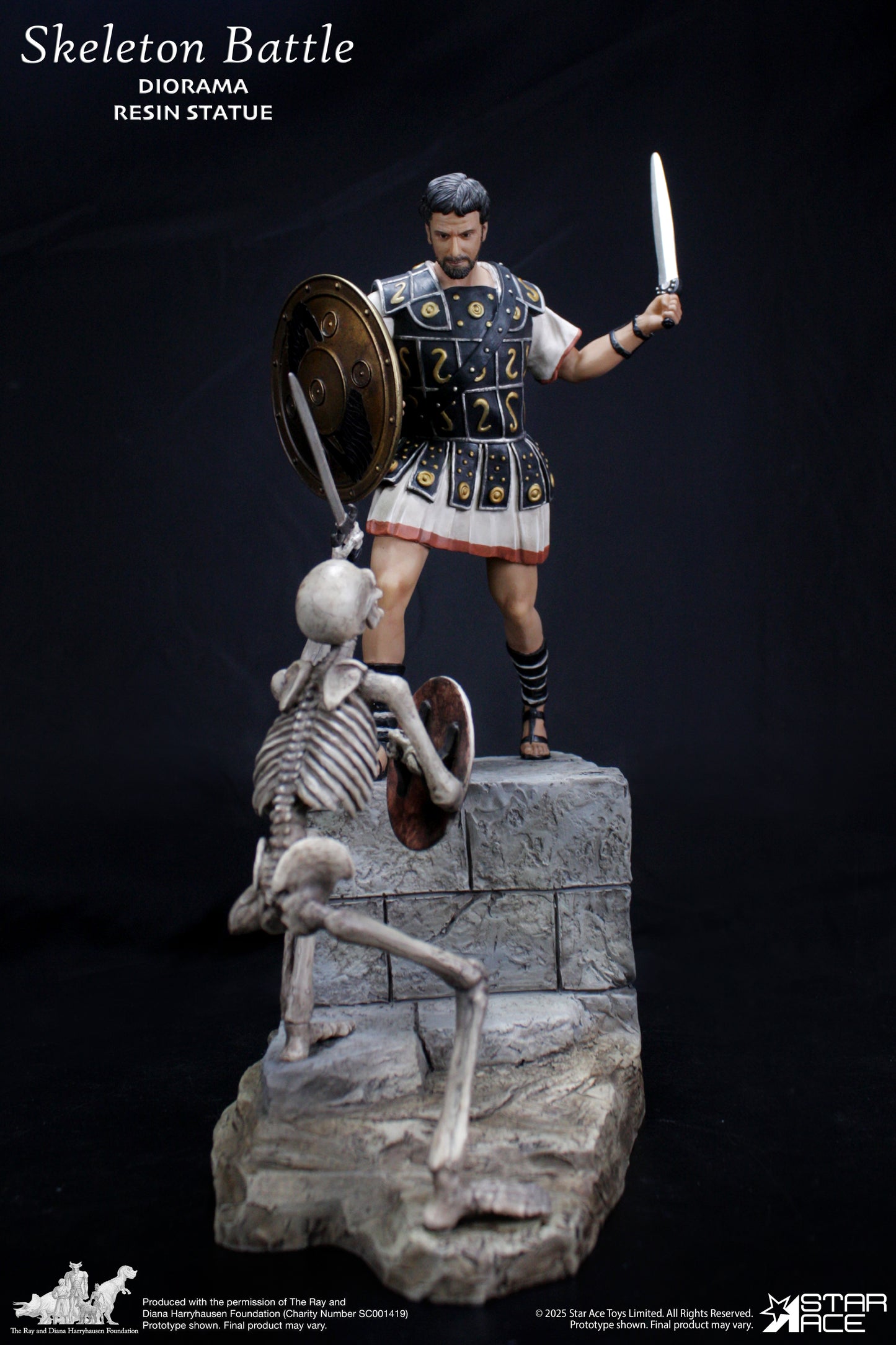 PRE ORDER – 1/8 SKELETON BATTLE DIORAMA RESIN STATUE