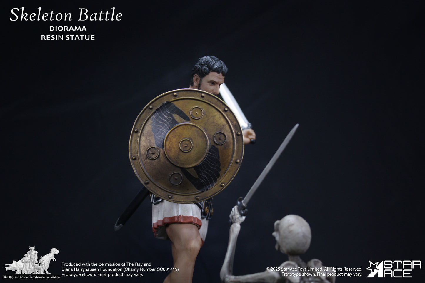 PRE ORDER – 1/8 SKELETON BATTLE DIORAMA RESIN STATUE