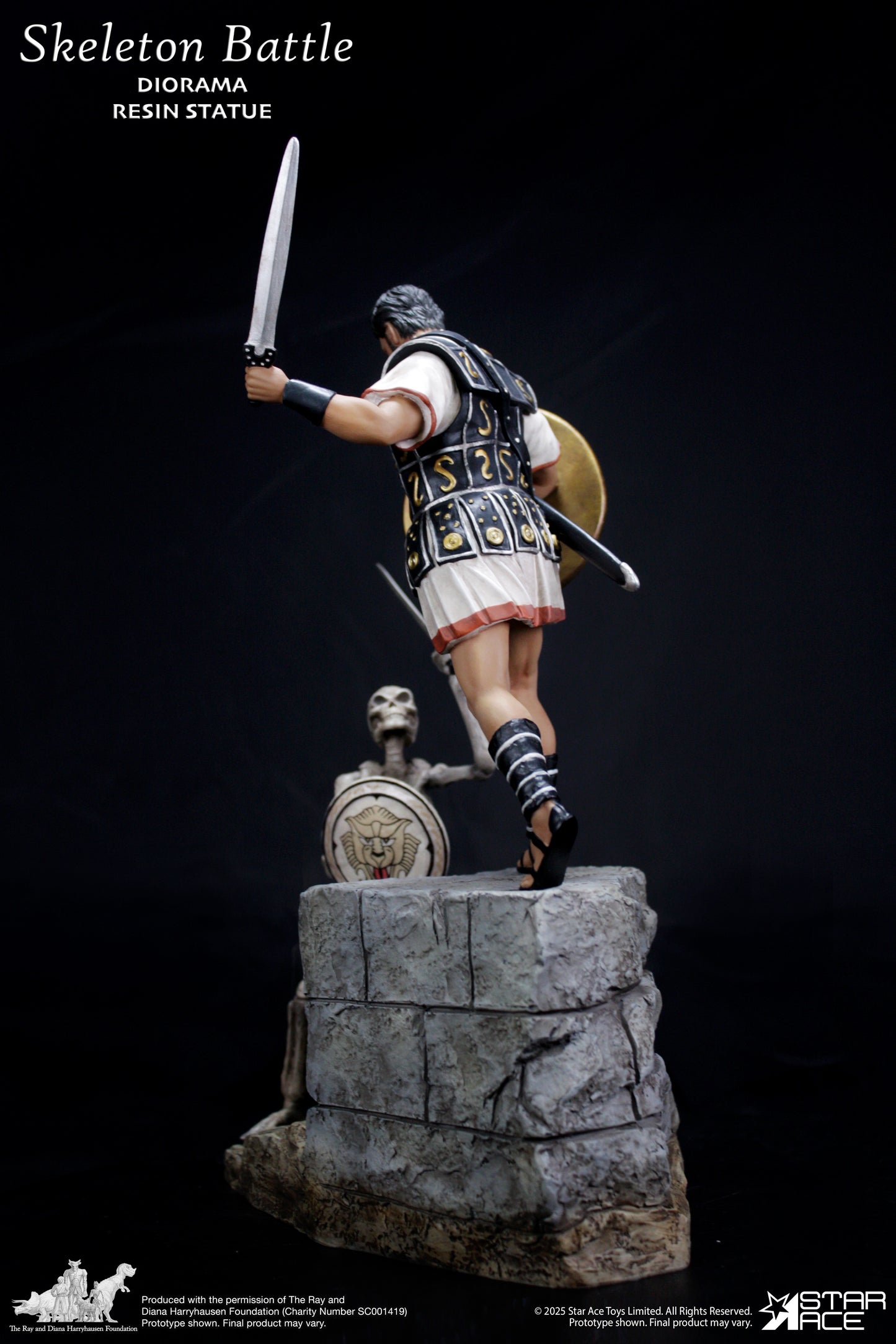 PRE ORDER – 1/8 SKELETON BATTLE DIORAMA RESIN STATUE