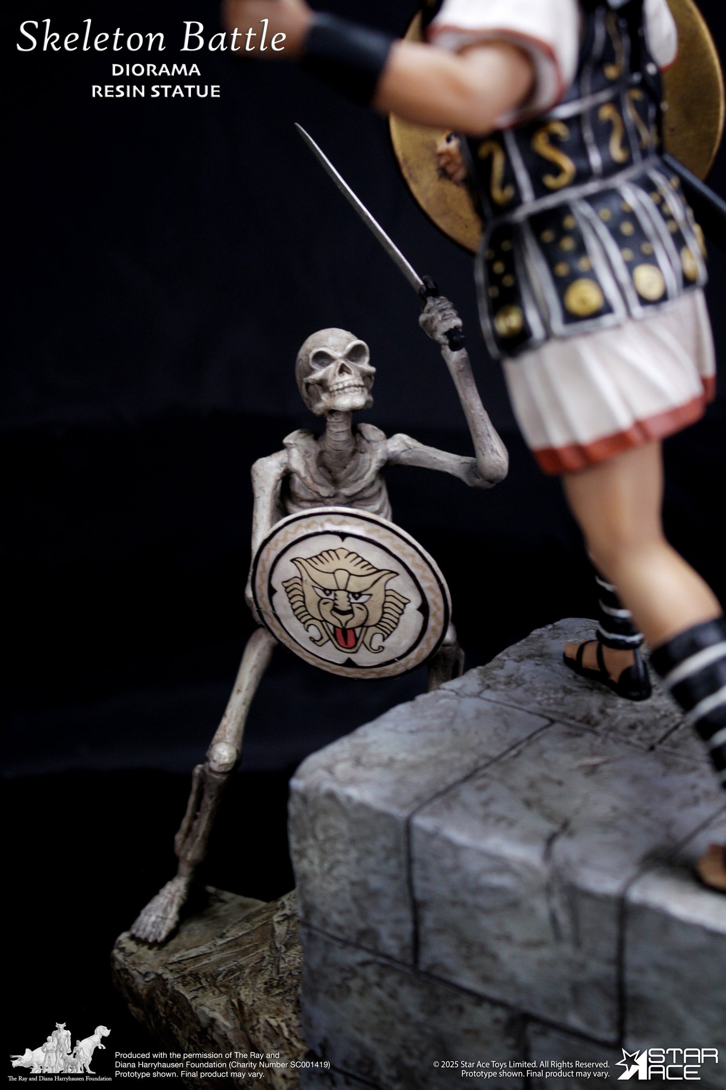 PRE ORDER – 1/8 SKELETON BATTLE DIORAMA RESIN STATUE