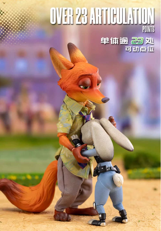 PRE ORDER – ZOOTOPIA SERIES-NICK WILDE JUDY HOPPS