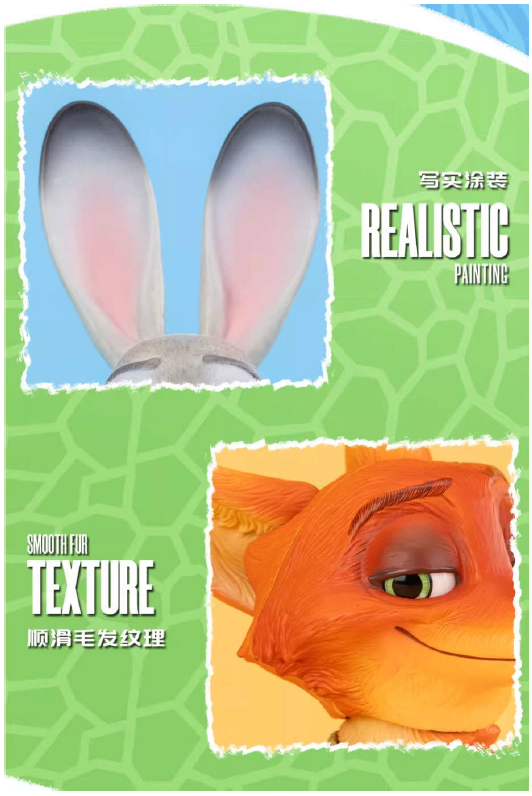 PRE ORDER – ZOOTOPIA SERIES-NICK WILDE JUDY HOPPS