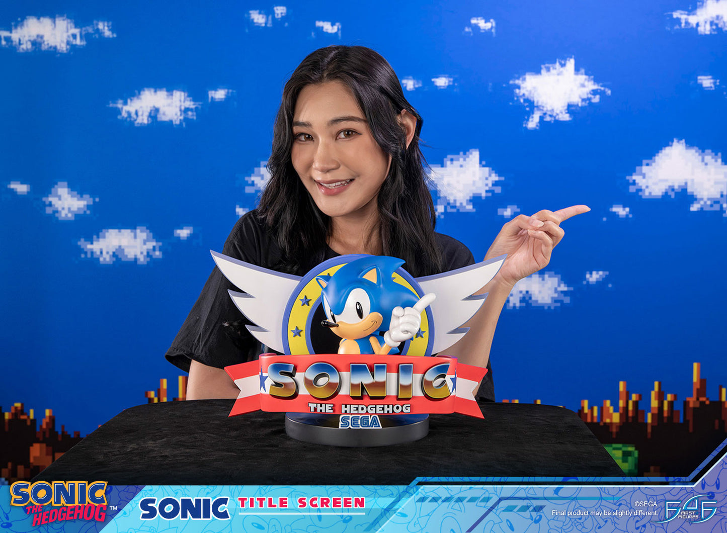 PRE ORDER – SONIC THE HEDGEHOG - SONIC TITLE SCREEN