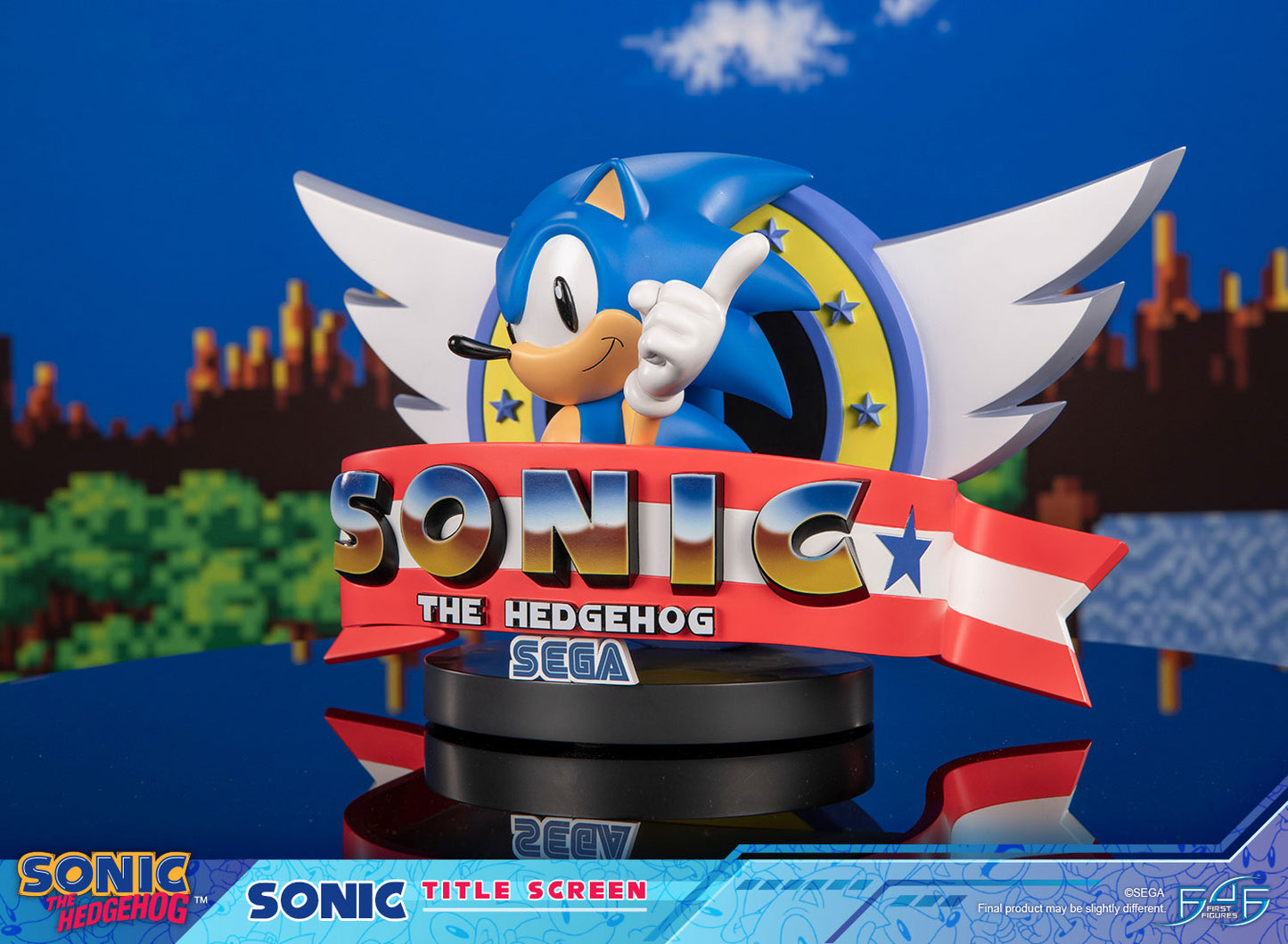 PRE ORDER – SONIC THE HEDGEHOG - SONIC TITLE SCREEN