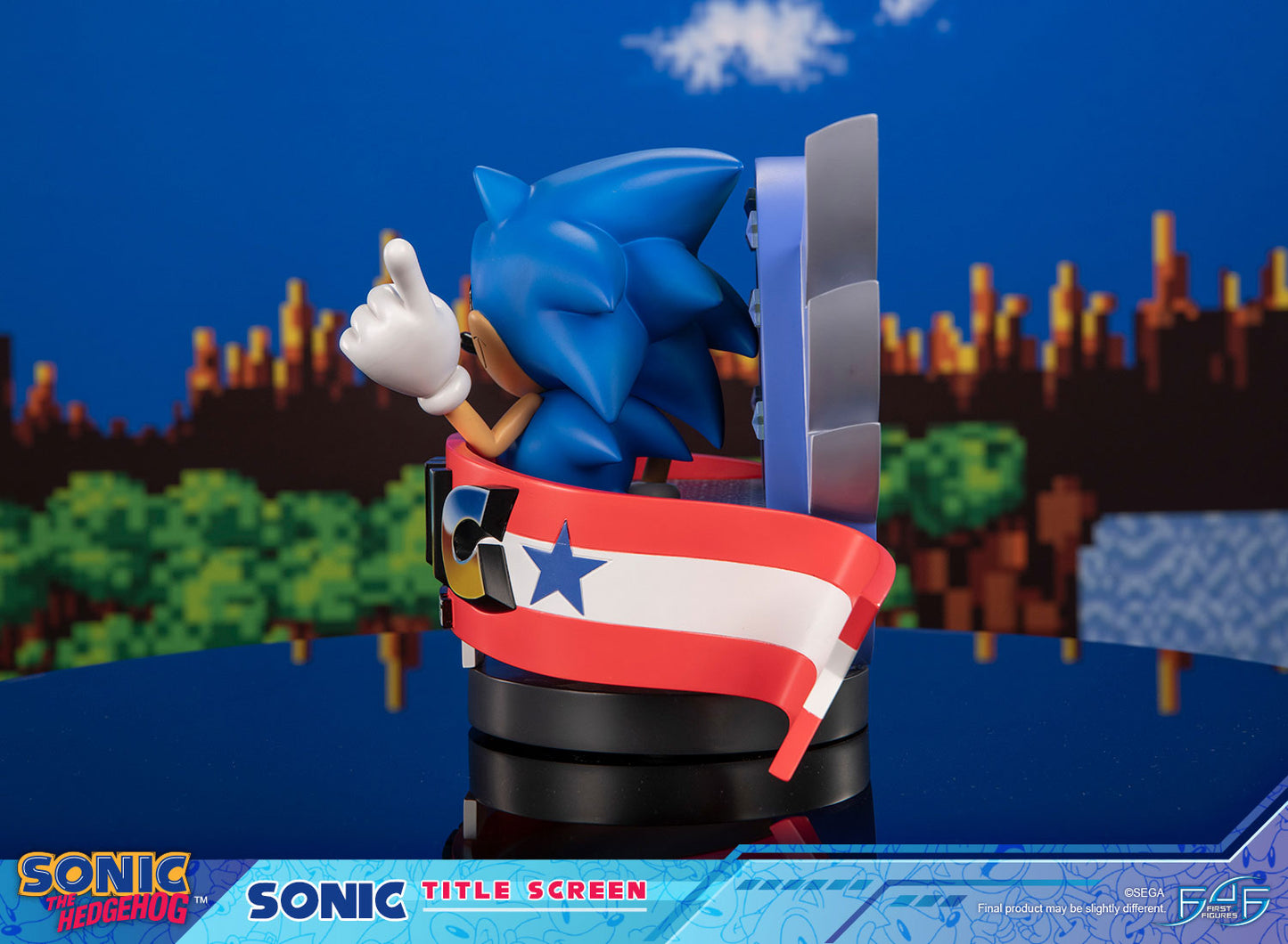 PRE ORDER – SONIC THE HEDGEHOG - SONIC TITLE SCREEN
