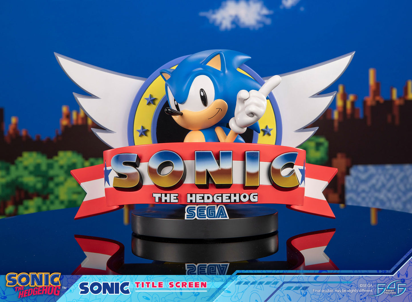 PRE ORDER – SONIC THE HEDGEHOG - SONIC TITLE SCREEN