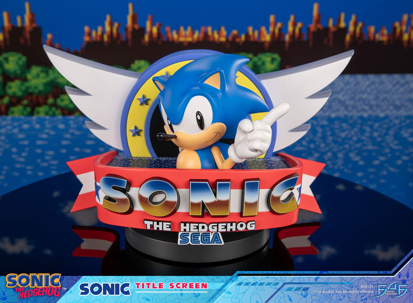 PRE ORDER – SONIC THE HEDGEHOG - SONIC TITLE SCREEN