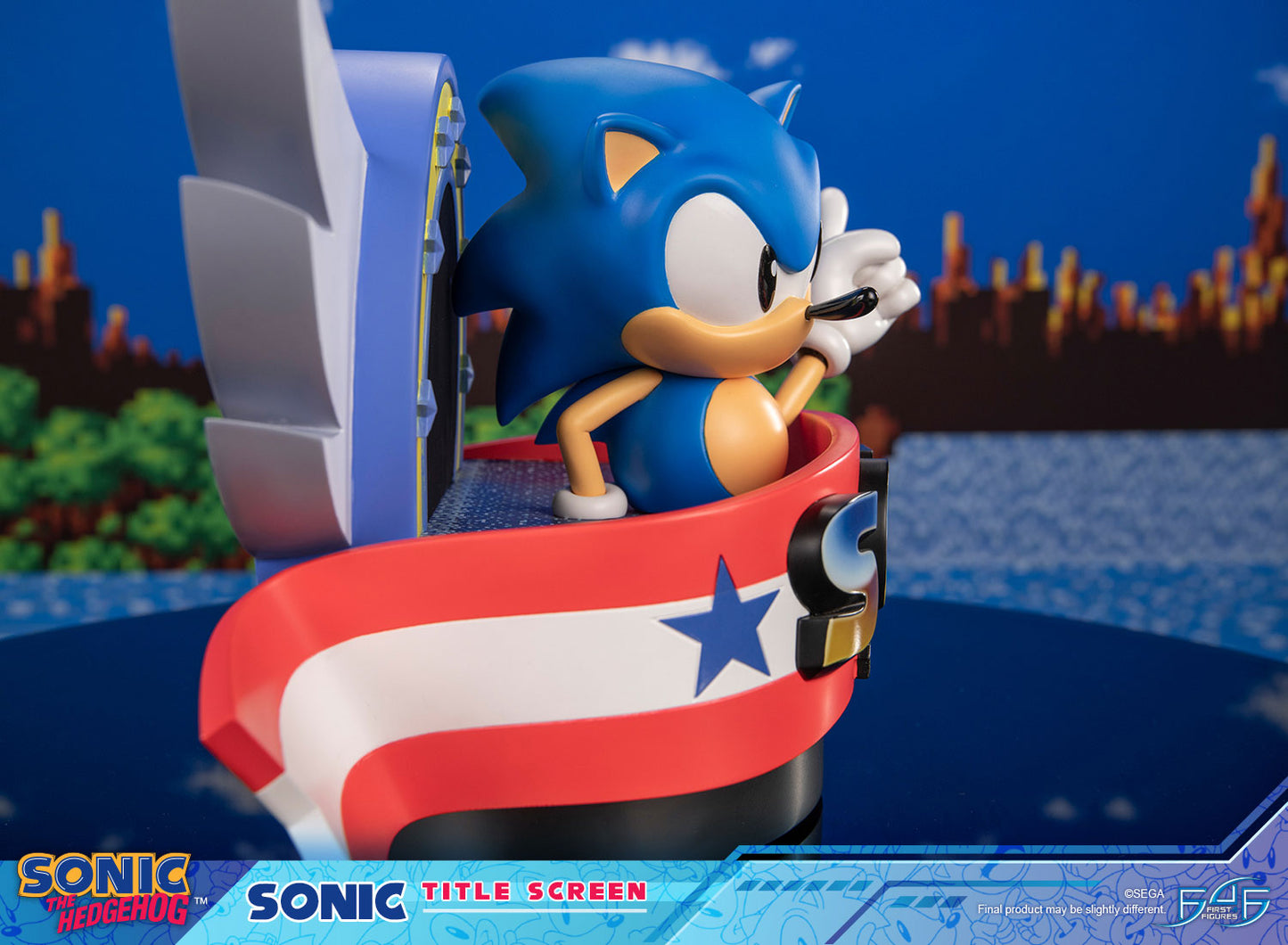 PRE ORDER – SONIC THE HEDGEHOG - SONIC TITLE SCREEN