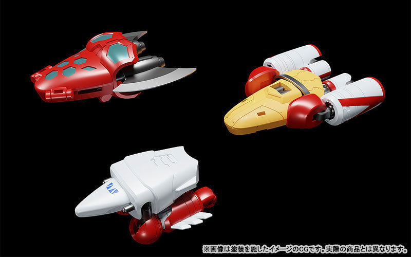 PRE ORDER – MODEROID MINIATURE COMBINING & TRANSFORMING GETTER 1