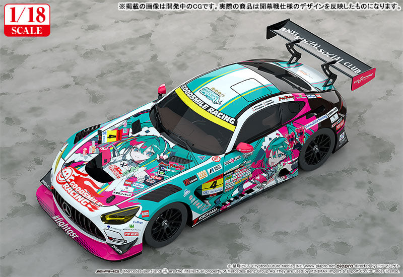 PRE ORDER – 1/18 GOOD SMILE HATSUNE MIKU AMG 2025 SEASON OPENING VER.