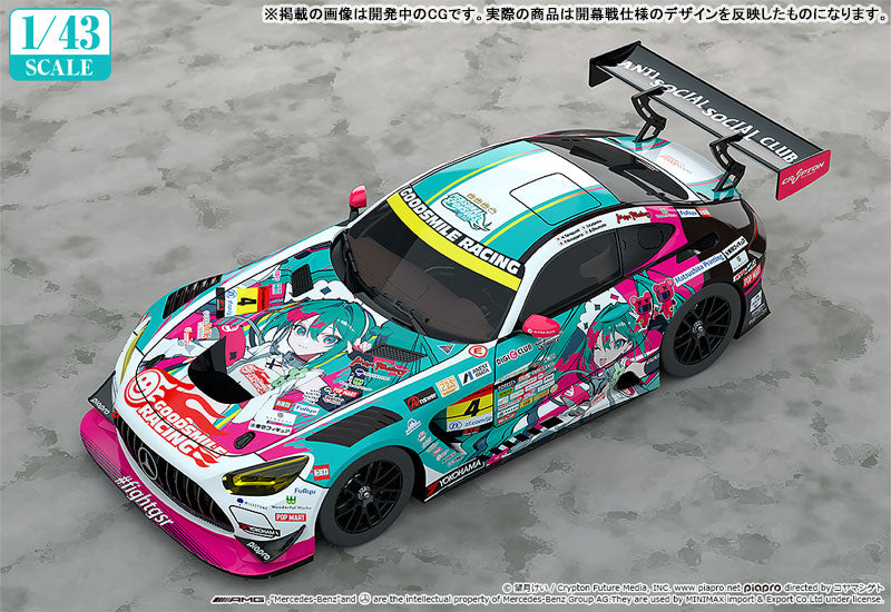 PRE ORDER – 1/43 GOOD SMILE HATSUNE MIKU AMG 2025 SEASON OPENING VER.