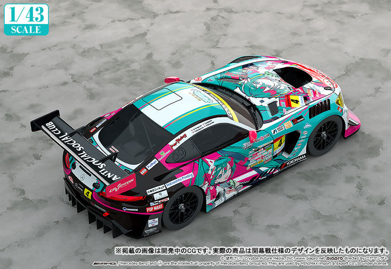 PRE ORDER – 1/43 GOOD SMILE HATSUNE MIKU AMG 2025 SEASON OPENING VER.
