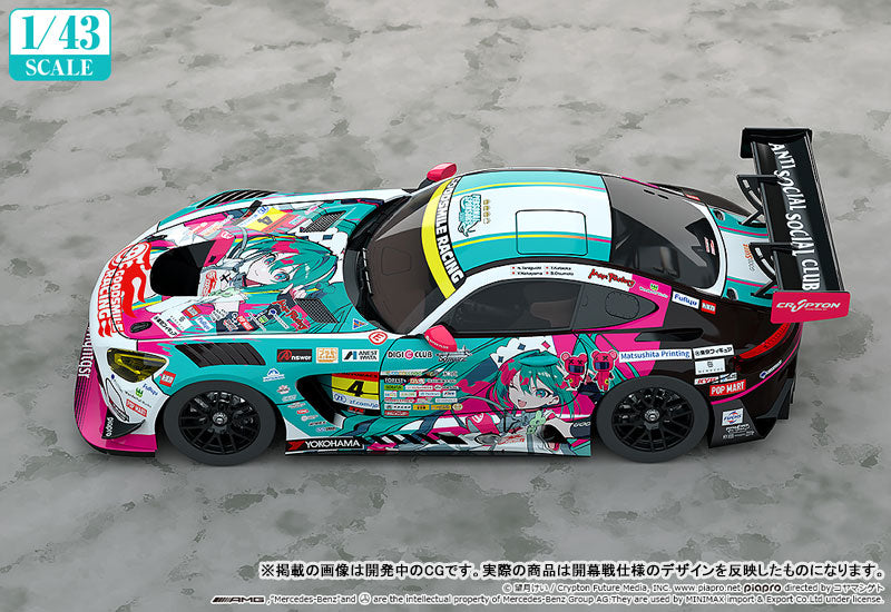 PRE ORDER – 1/43 GOOD SMILE HATSUNE MIKU AMG 2025 SEASON OPENING VER.