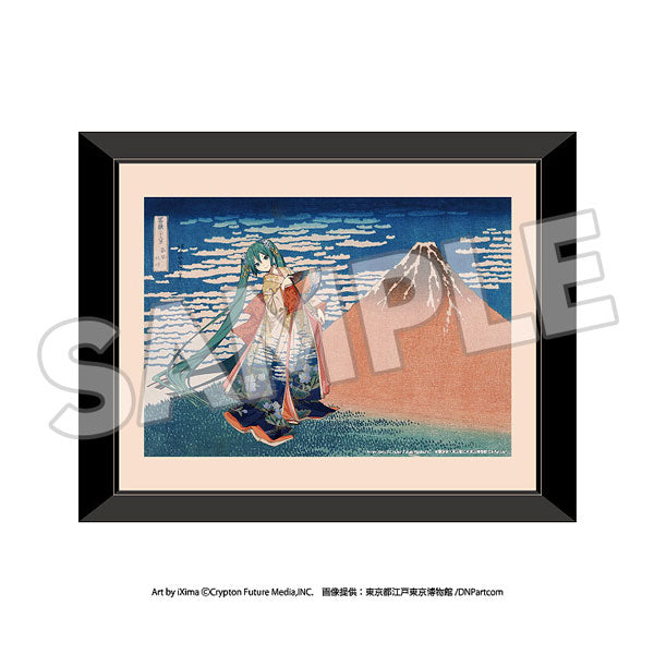 PRE ORDER – DUPLICATE KEY FRAMES: THIRTY-SIX VIEWS OF MOUNT FUJI FINE WIND, CLEAR MORNING - KATSUSHIKA HOKUSAI × HATSUNE MIKU